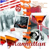 Folia, papier śniadaniowy, serwetki - Nuova R2S R2S Serwetki stołowe R2S 20 szt 418 MANH - miniaturka - grafika 1