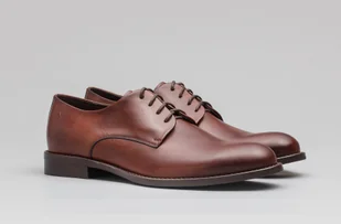 Borgio obuwie b005 brązowy - Półbuty męskie Borgio obuwie b005 brązowy - Półbuty męskie - miniaturka - grafika 1