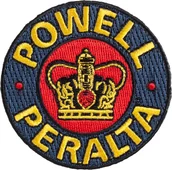 Dodatki do ubrań - POWELL PERALTA naszywka POWELL PERALTA SUPREME PATCH - miniaturka - grafika 1