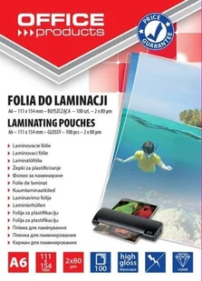 PBS Connect Polska Connect, folia do laminowania, Office Products, transparentna, 100 sztuk - Folie do laminatora PBS Connect Polska Connect, folia do laminowania, Office Products, transparentna, 100 sztuk - Folie do laminatora - miniaturka - grafika 1