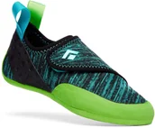 Buty sportowe męskie - Diamond Black Black Momentum Climbing Shoes Kids, envy green US 11 | EU 28 2021 Buty wspinaczkowe na rzepy BD57015130110111 - miniaturka - grafika 1