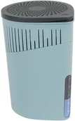 Gadżety do domu - WENKO Pochłaniacz wilgoci kolor turkusowy szara pokrywa wkład z chlorku wapnia zapobiega powstawaniu pleśni wymiary 15x23x15 cm B075RFCH9K - miniaturka - grafika 1