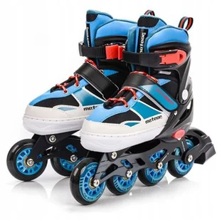 Łyżworolki Regulowane Rolki 30-33 koła kauczukowe - Rolki - miniaturka - grafika 8