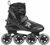 Rolki - Roces Unisex łyżworolki dla dorosłych Pic TIF, czarno-jasnoszare, 40 400851 - miniaturka - grafika 1