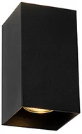 Lampy ścienne - QAZQA Designerski kinkiet czarny kwadrat - Sabbir - miniaturka - grafika 1