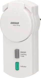 Orno 01. Polska Gniazdo bezprzewodowe zewnętrzne do systemu Smart Living z funkcją ściemniania - OR-SH-1703 - Akcesoria do oświetlenia - miniaturka - grafika 3