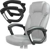 Podnóżki, podpórki, podkładki - Sofotel Podłokietniki do fotela 222 czarne 2506 - miniaturka - grafika 1