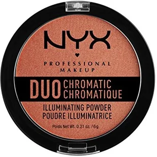 NYX Professional Makeup Duo Chromatic Illuminating - Synthetica - Róże do policzków - miniaturka - grafika 2