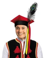 Dodatki do strojów karnawałowych - GAM Czapka Krakowiak - L 58 cm - 1 szt. EKZ-04272 - miniaturka - grafika 1