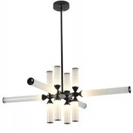 Lampy sufitowe - Lampa wisząca QUADRO-12 Led czarna - miniaturka - grafika 1