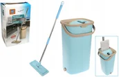 Miotły, szufle, mopy - Ravi mop płaski z wyciskaczem Jazz - miniaturka - grafika 1