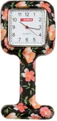 Meble i wyposażenie gabinetów medycznych - Gima Zegarek pielęgniarski-roses fantasy Zegarek pielęgniarskii kwadratowy silikonowy 20464 - miniaturka - grafika 1