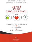Zdrowie - poradniki - Obniż swój cholesterol - Brill Janet Bond - miniaturka - grafika 1