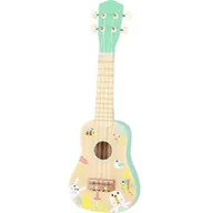 Instrumenty muzyczne dla dzieci - Woopie Lumarko Drewniane Ukulele Gitara Dla Dzieci 3+ TF571 Lek - miniaturka - grafika 1