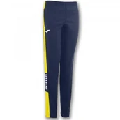 Spodnie sportowe damskie - Joma Long Pant Championship IV Navy-Yellow Woman - miniaturka - grafika 1