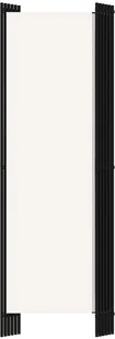 vidaXL Parawan 6-panelowy, biały, 300 x 180 cm vidaXL - Parawany - miniaturka - grafika 4
