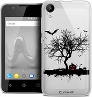 Etui i futerały do telefonów - Wiko Caseink Pokrowiec ochronny na Sunny 2, 4 cala, bardzo cienki, Halloween Devil's Tree CRYSPRNTHALOSUNNY2TREE - miniaturka - grafika 1