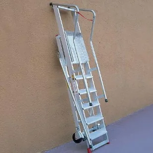 Faraone 996 99675057 Drabina magazynowa jezdna wysokość robocza 5,20m) 75057-uniw - Drabiny - miniaturka - grafika 4