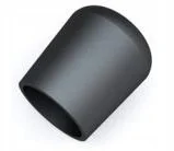 Akcesoria do ogrodzeń - Nakładka Zewnętrzna Na Rurę Czarna ZZO32 569 - miniaturka - grafika 1