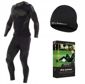 Bielizna sportowa męska - Brubeck Bielizna Termoaktywna Dry Junior 140/146 - miniaturka - grafika 1