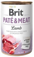 Mokra karma dla psów - Brit pate & meat lamb 400 g - miniaturka - grafika 1