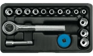 Vorel zestaw nasadek 1/4,4-13mm, kpl. 16szt. 58160 - Zestawy narzędziowe - miniaturka - grafika 3