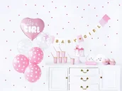 Baby shower i roczek - PartyDeco "Zestaw dekoracji party - It's a girl (1 karton / 8 op.)" SET2-081-KARTON [13990877] - miniaturka - grafika 1