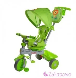Madej Baby Trike 3w1 zielony - Rowerki trójkołowe - miniaturka - grafika 9