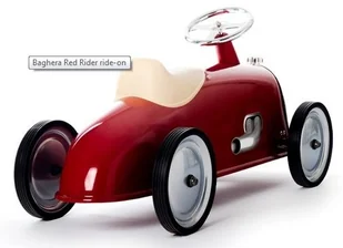 Baghera Samochodzik jeździk metalowy dla dzieci Rider, XL, czerwony - Chodziki - miniaturka - grafika 7