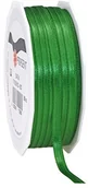 Pasmanteria - Unbekannt C.E. Pattberg satyna zielona, 50 m wstążka satynowa do pakowania prezentów, szerokość 6 mm, taśma do pakowania prezentów do dekoracji i majsterkowania, taśma dekoracyjna na prezenty, na każdą okazję 7180650-605 - miniaturka - grafika 1