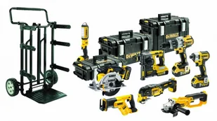 DeWalt Elektrowerkzeuge DeWALT akumulator-Kombo Pack dck853p4-QW 18,0 V/5 AH  8 urządzenia, 4 akumulatorów  grupa docelowa drewno DCK853P4 - Zestawy elektronarzędzi - miniaturka - grafika 2
