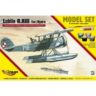Mirage Hobby Morski samoloty Lublin RIII set 848091 - Modele do sklejania - miniaturka - grafika 3