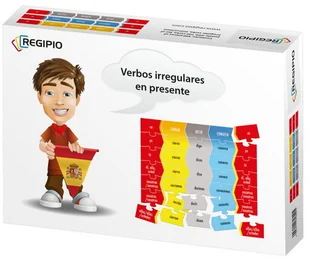 Regipio Verbos irregulares en presente, język hiszpański praca zbiorowa - Książki do nauki języka hiszpańskiego - miniaturka - grafika 2