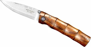 Mcusta Zanmai Nóż składany Shinra Emotion Iron wood Damascus MC-0074DI - Noże - miniaturka - grafika 4