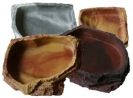 Dekoracje do terrarium - Lucky Reptile Miska LR duża, zapinane na sandstein - miniaturka - grafika 1