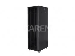 Lanberg Szafa Rack 19 42U 800x800 FF01-8842-12B stojąca - KONFIGURATOR WYPOSAŻENIA / DYSTRYBUTOR F.VAT 23% FF01-8842-12B - Szafy rack - miniaturka - grafika 2