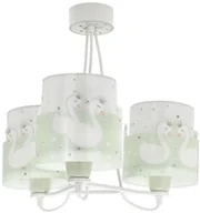 Lampy sufitowe - Dalber 61717H - Żyrandol dziecięcy SWEET LOVE 3xE27/60W/230V zielony - miniaturka - grafika 1