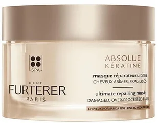René Furterer Regenerująca maska do ekstremalnie zniszczonych włosów normalnych i delikatnych Absolue Keratin Ul Objętość 200 ml) - Maski do włosów René Furterer Regenerująca maska do ekstremalnie zniszczonych włosów normalnych i delikatnych Absolue Keratin Ul Objętość 200 ml) - Maski do włosów - miniaturka - grafika 1