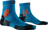 Skarpetki sportowe męskie - X-Socks XBIONIC Skarpetki biegowe TRAIL RUN ENERGY niebiesko-pomarańczowe - miniaturka - grafika 1