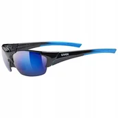 Okulary przeciwsłoneczne - Uvex Okulary Blaze III 2.0 Blue - Ltr Silver (S3) - miniaturka - grafika 1