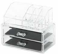 Akcesoria łazienkowe - Compactor Organizer na kosmetyki 2 szufladki - miniaturka - grafika 1