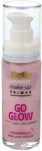 DELIA COSMETICS COSMETICS Baza GO GLOW Pod Makijaż ROZŚWIETLAJĄCA 30ML - Bazy pod makijaż - miniaturka - grafika 2
