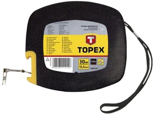 Topex Taśma miernicza stalowa 30m 28C413 - Pozostałe narzędzia ogrodowe - miniaturka - grafika 3