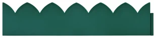 VidaXL Obrzeża trawnikowe, 10 szt., zielone, 65x15 cm, PP 48234 - Ogrodzenia - miniaturka - grafika 5
