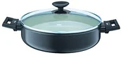 Rondle - Berndes Alu Specials Smart duszonych rondel z pokrywką szklaną, aluminium, Beige 013265 - miniaturka - grafika 1