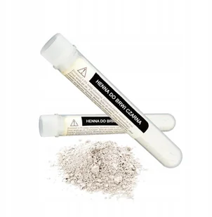 Kama Henna w proszku krakowska pudrowa Czarna 10ml - Akcesoria i kosmetyki do stylizacji brwi - miniaturka - grafika 7