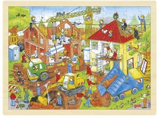 Goki Na budowie, 57670 - Puzzle - miniaturka - grafika 2
