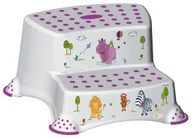 Wyposażenie pokoiku dziecięcego - Podest dwustopniowy abs Hippo biały - miniaturka - grafika 1