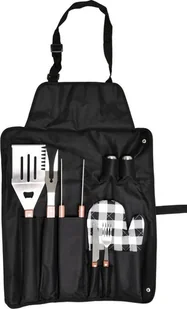 Toya FARTUCH DO GRILLOWANIA Z AKCESORIAMI 8 SZTUK 99783 - Akcesoria do grilla - miniaturka - grafika 2