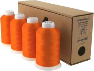 Łucznik zestaw 4 nici do szycia elastyczne owerlok - Akcesoria i części do maszyn do szycia - miniaturka - grafika 5